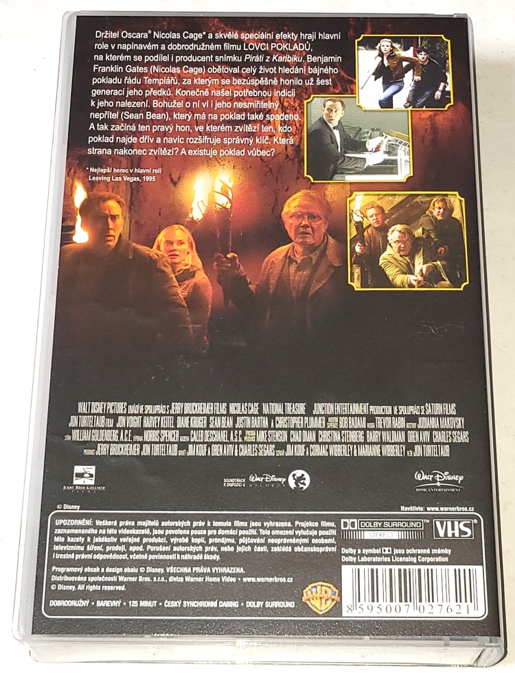 Lovci pokladů - VHS kazeta