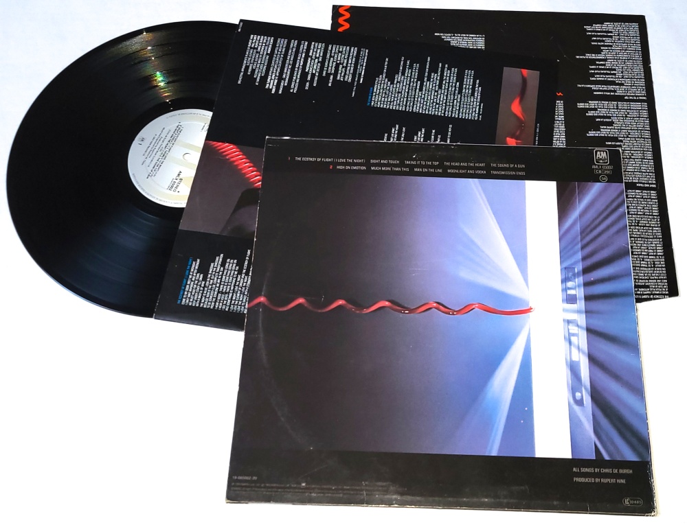 Chris de Burgh – Man On The Line 1984 VG-, VYPRANÁ Vinyl (LP)