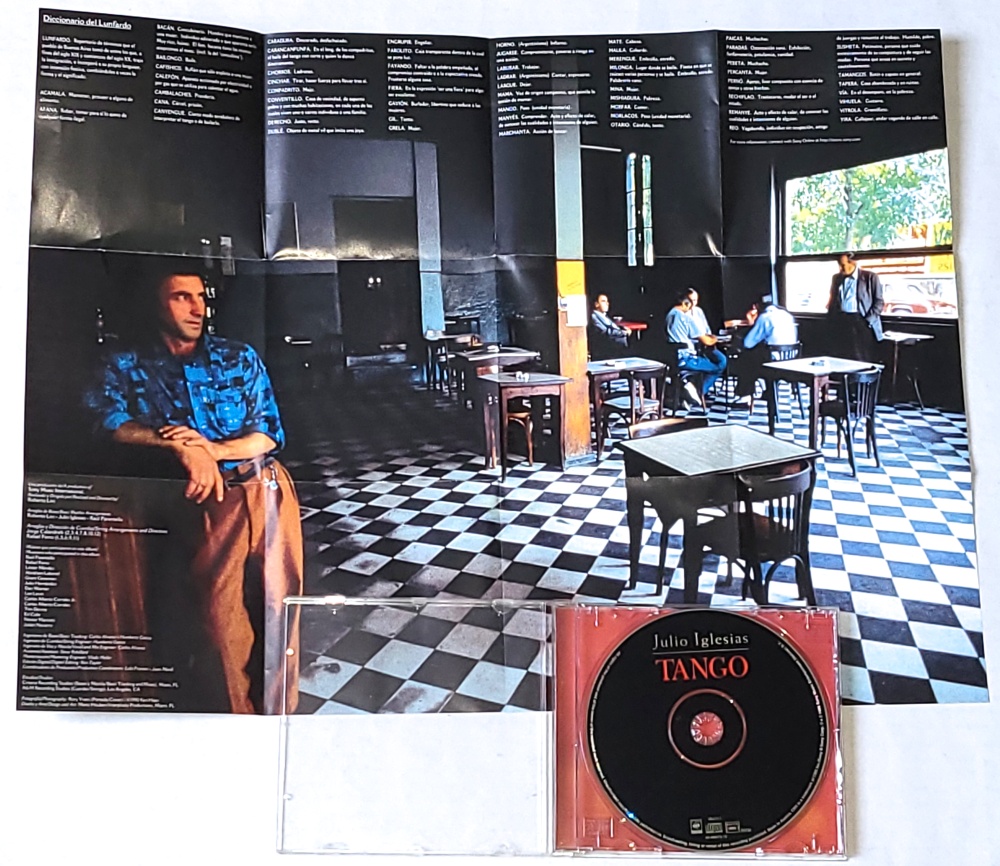 Julio Iglesias – Tango 1996 CD + příloha