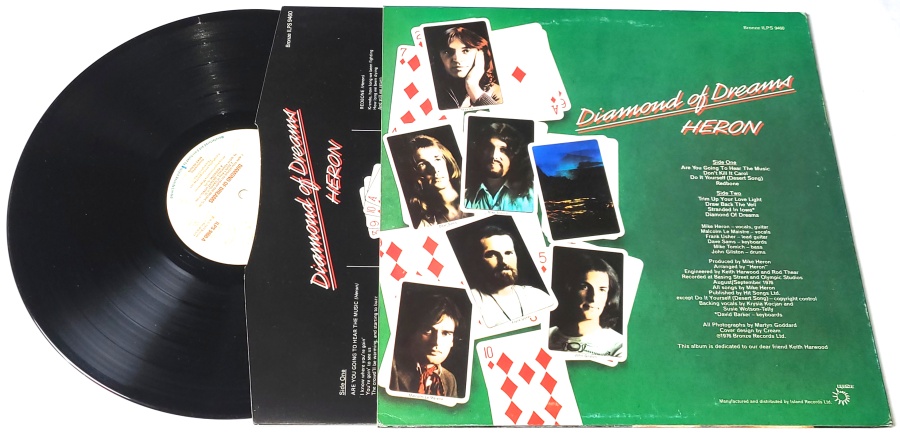 Heron – Diamond Of Dreams 1977 EX, VYPRANÁ Vinyl (LP)