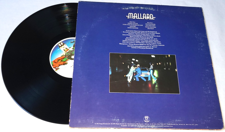 Mallard – In A Different Climate 1977 VG-, VYPRANÁ Vinyl (LP)