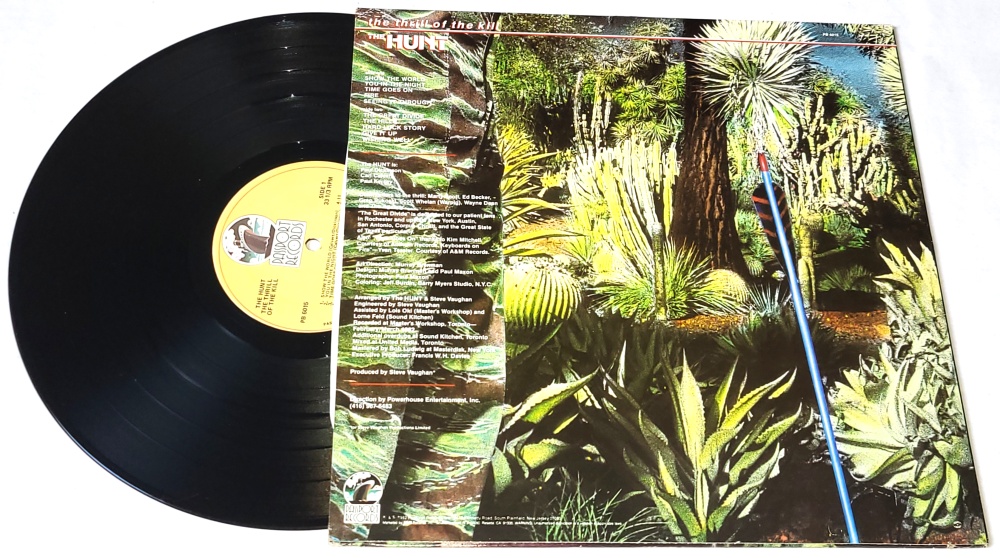 The Hunt – The Thrill Of The Kill 1982 EX-, VYPRANÁ Vinyl LP