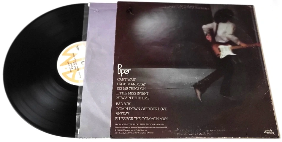Piper – Can't Wait 1977 VG-, VYPRANÁ Vinyl LP