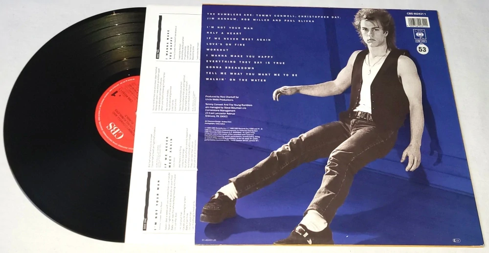 Tommy Conwell And The Young Rumblers – Rumble 1988 EX+, VYPRANÁ Vinyl LP