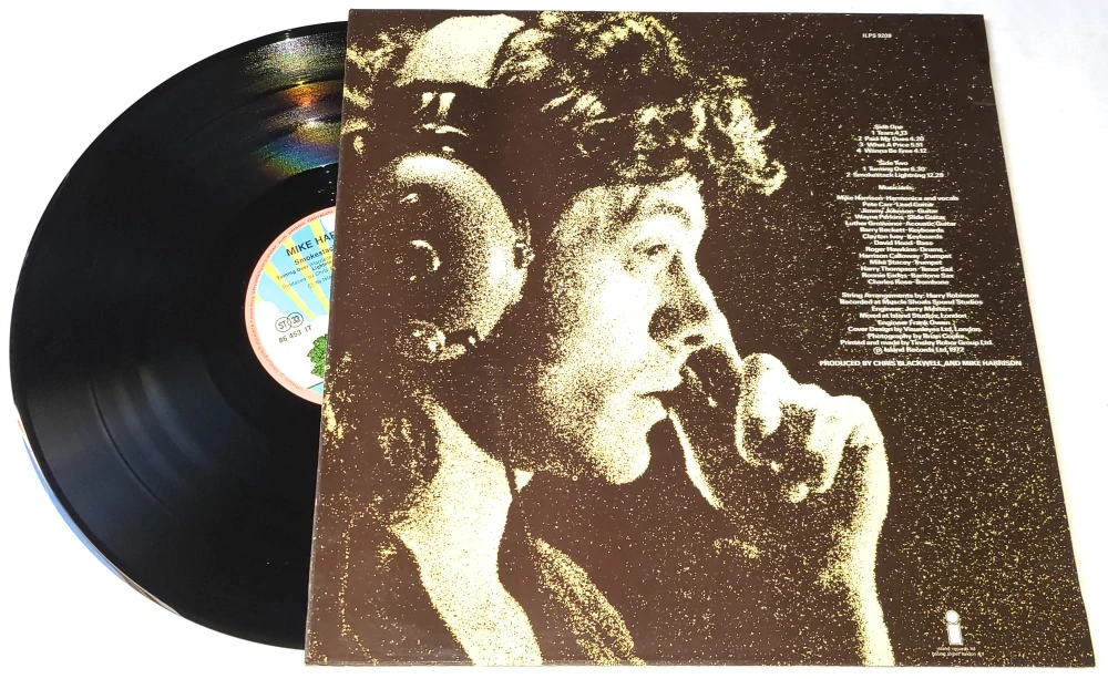 Mike Harrison – Smokestack Lightning 1972 VG+, VYPRANÁ Vinyl LP