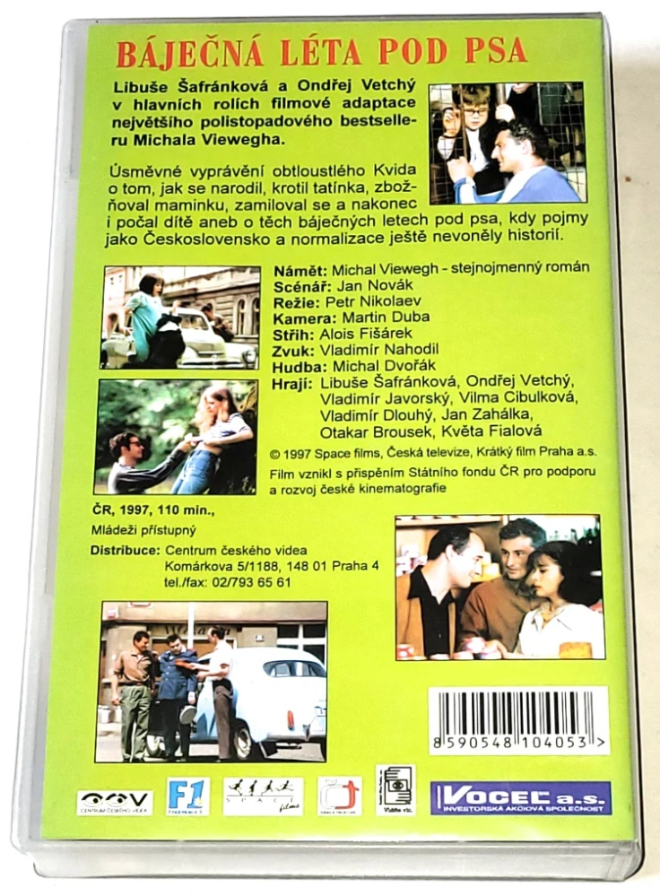 Báječná léta pod psa - VHS kazeta