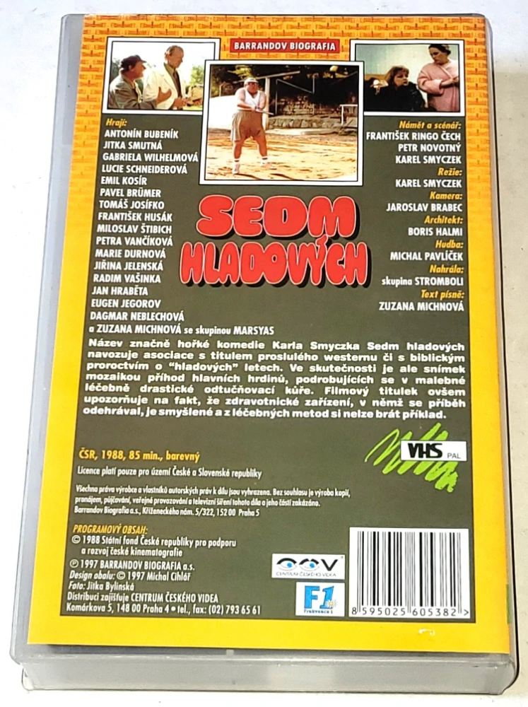 Sedm hladových - VHS kazeta
