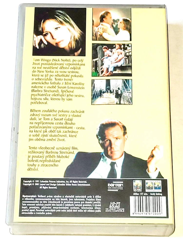 Pán přílivu - VHS kazeta