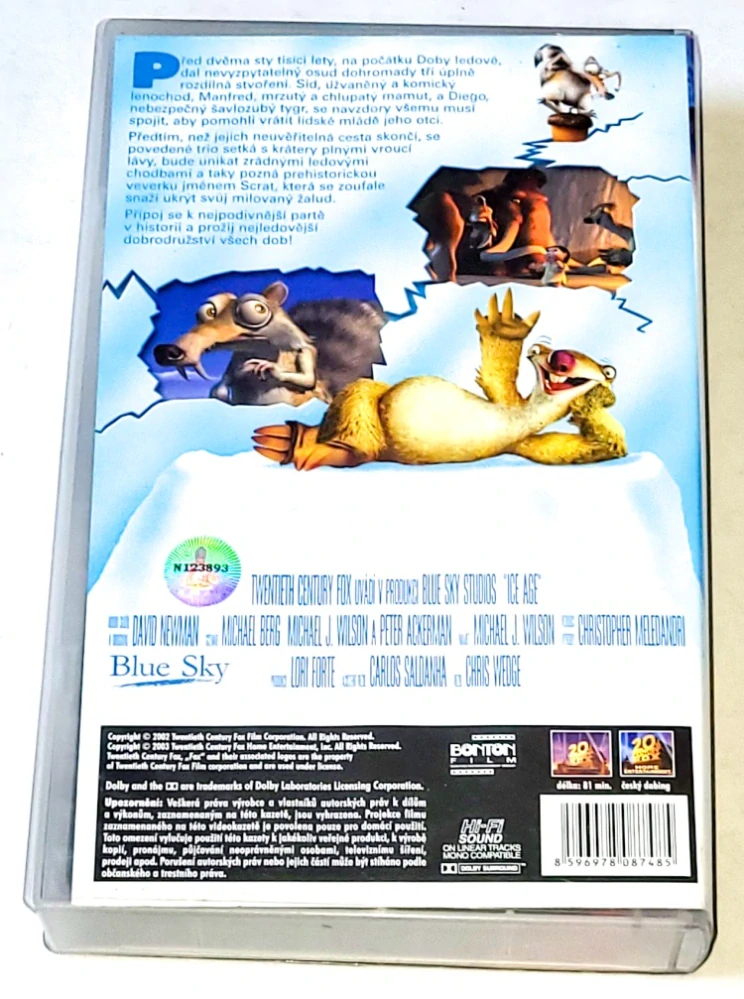 Doba ledová - VHS kazeta