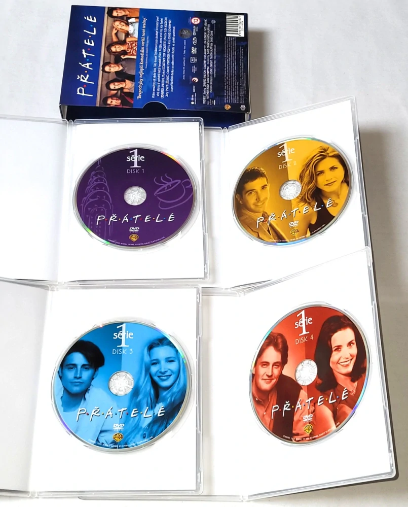 Přatele - Kompletní 1. série 4DVD BOX Set