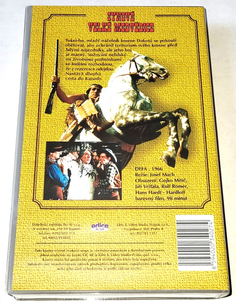 Synové Velké medvědice / VHS kazeta