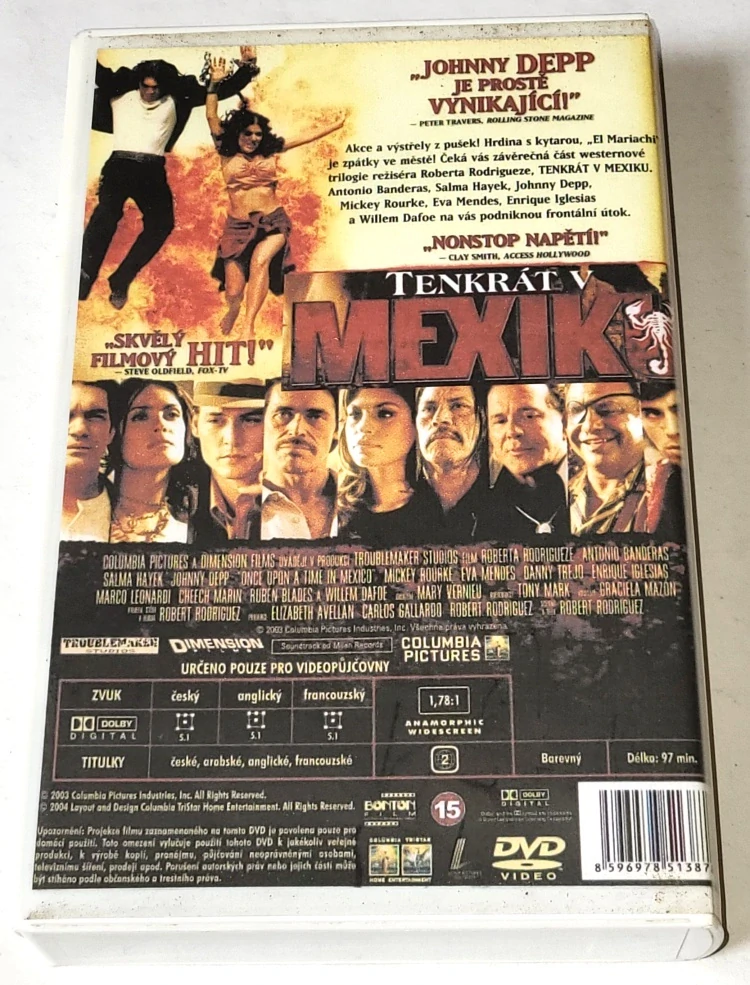Tenkrát v Mexiku / VHS kazeta