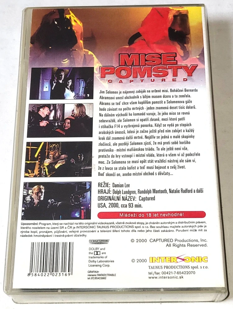 Mise pomsty / VHS kazeta