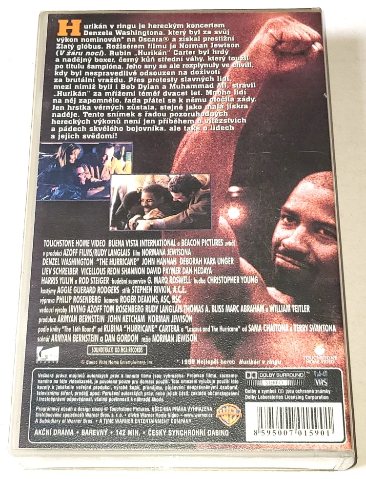 Hurikán v ringu / VHS kazeta