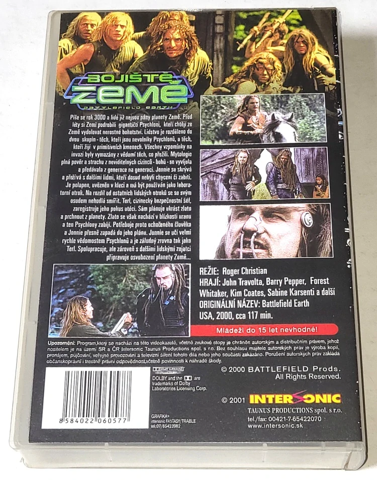 Bojiště Země: Sága roku 3000 / VHS kazeta
