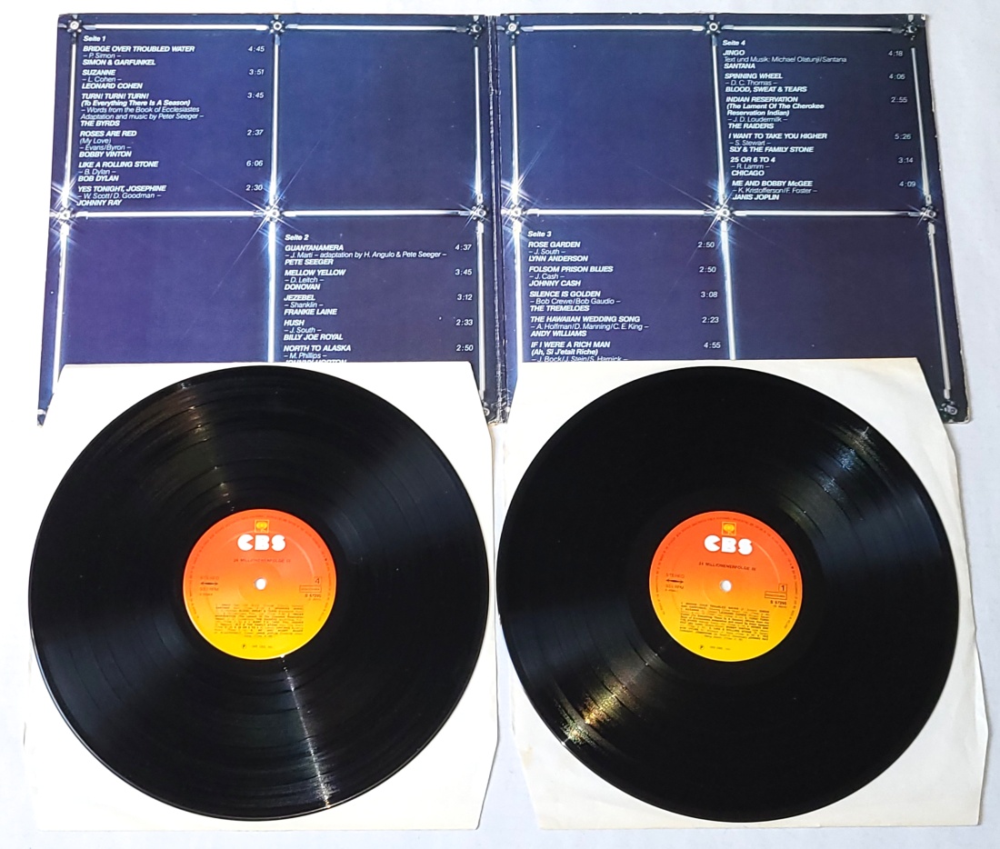 Various – 24 Millionen Erfolge Forever Hits 1972 VG, VYPRANÉ Vinyl (2LP)