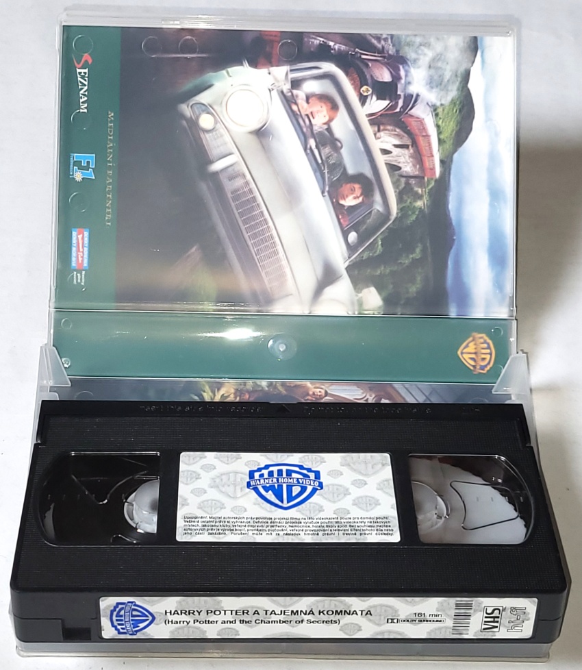 Harry Potter a Tajemná komnata / VHS kazeta