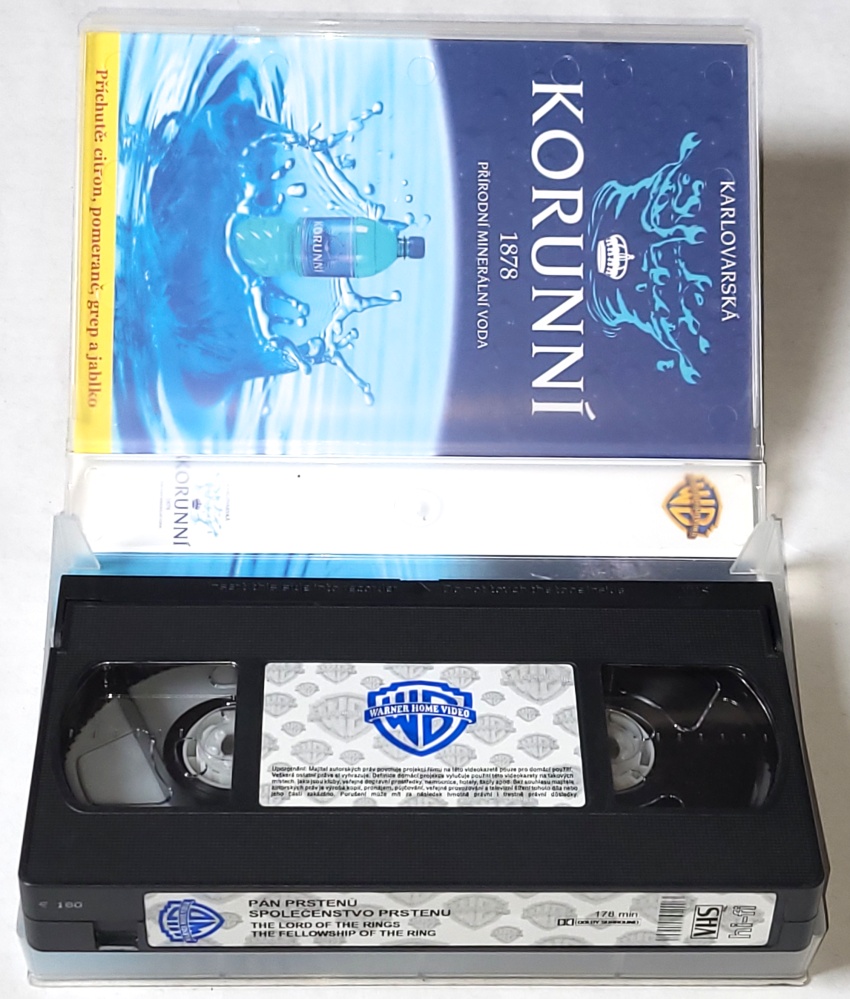 Pán prstenů: Společenstvo Prstenu / VHS kazeta