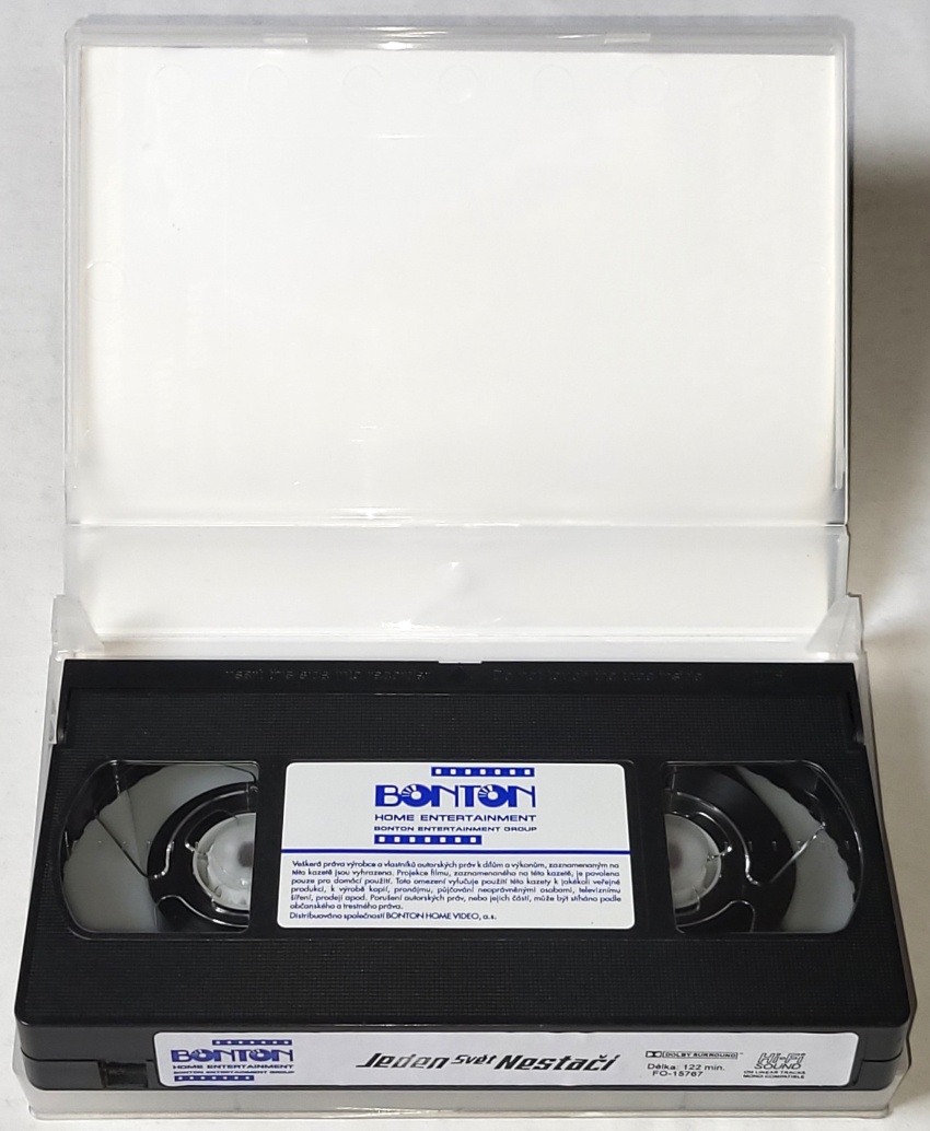 Jeden svět nestačí - James Bond agent 007 / VHS kazeta