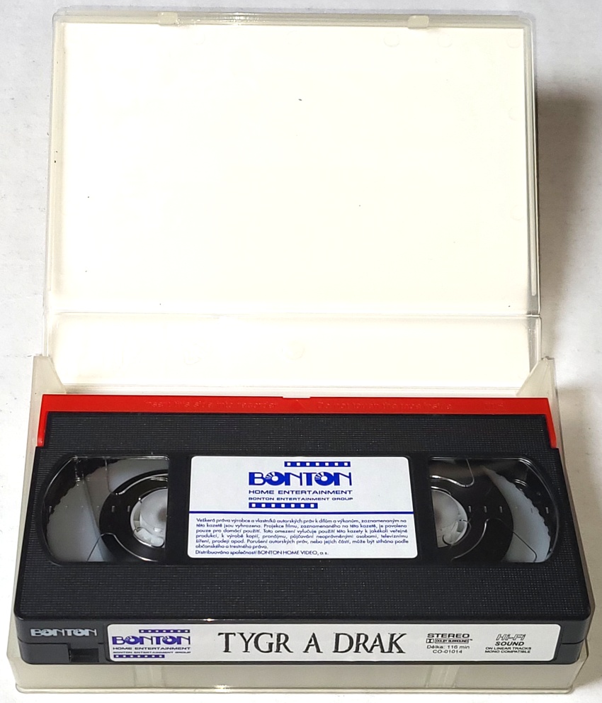 Tygr a drak 2000 / VHS kazeta Original