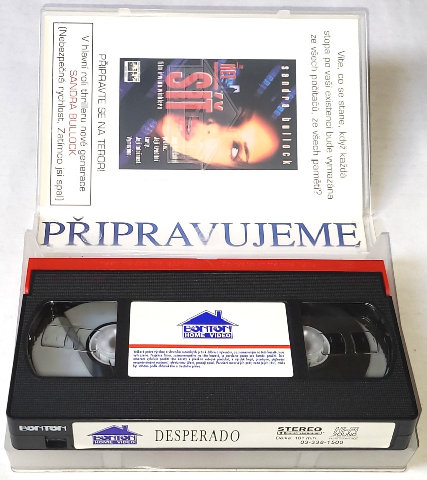 Desperado 1995 / VHS kazeta Original