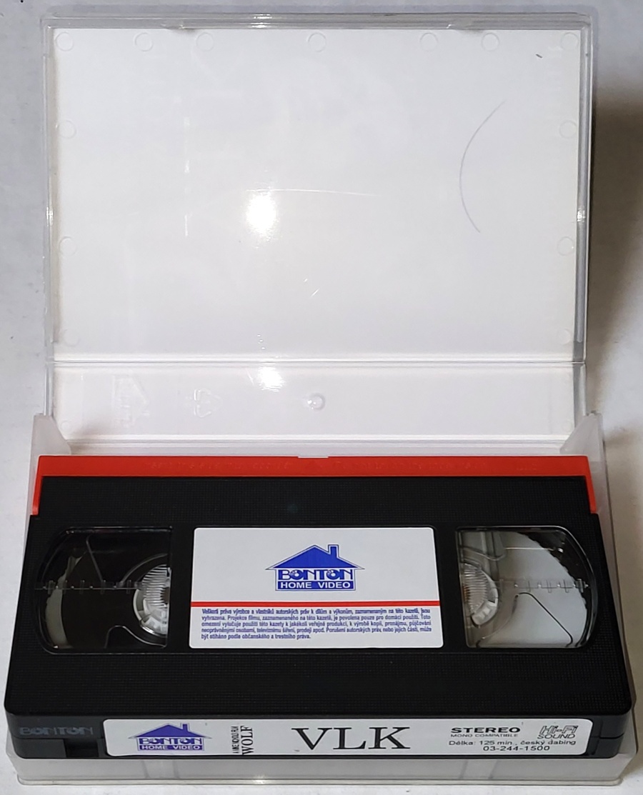 Vlk 1994 / VHS kazeta Original