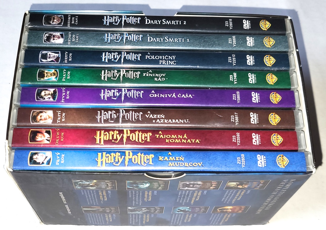 Harry Potter: Kompletní Kolekce Box Set 16DVD