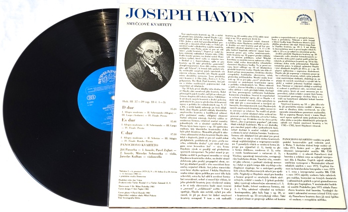 Haydn - Panochovo Kvarteto – Smyčcové Kvartety Op.33, Č.1-3 1981 EX+, VYPRANÁ Vinyl (LP)
