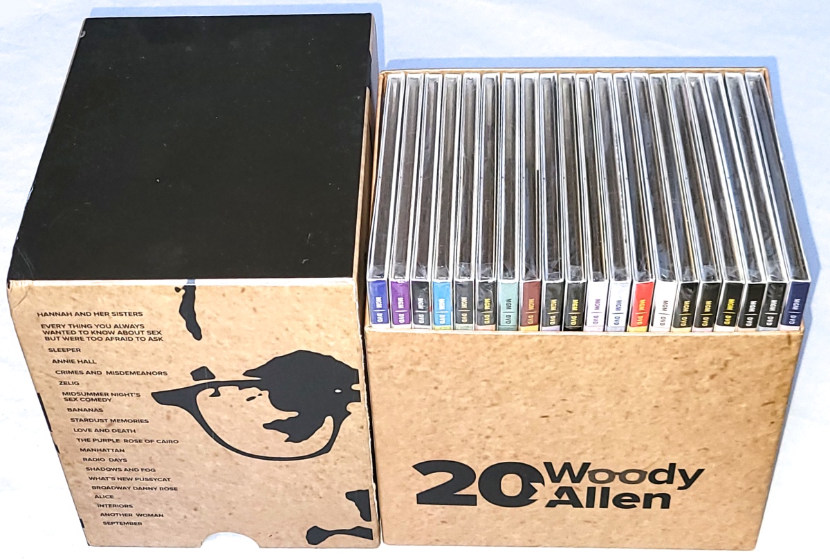 Woody Allen kolekce 20DVD (nové, nerozbalené)
