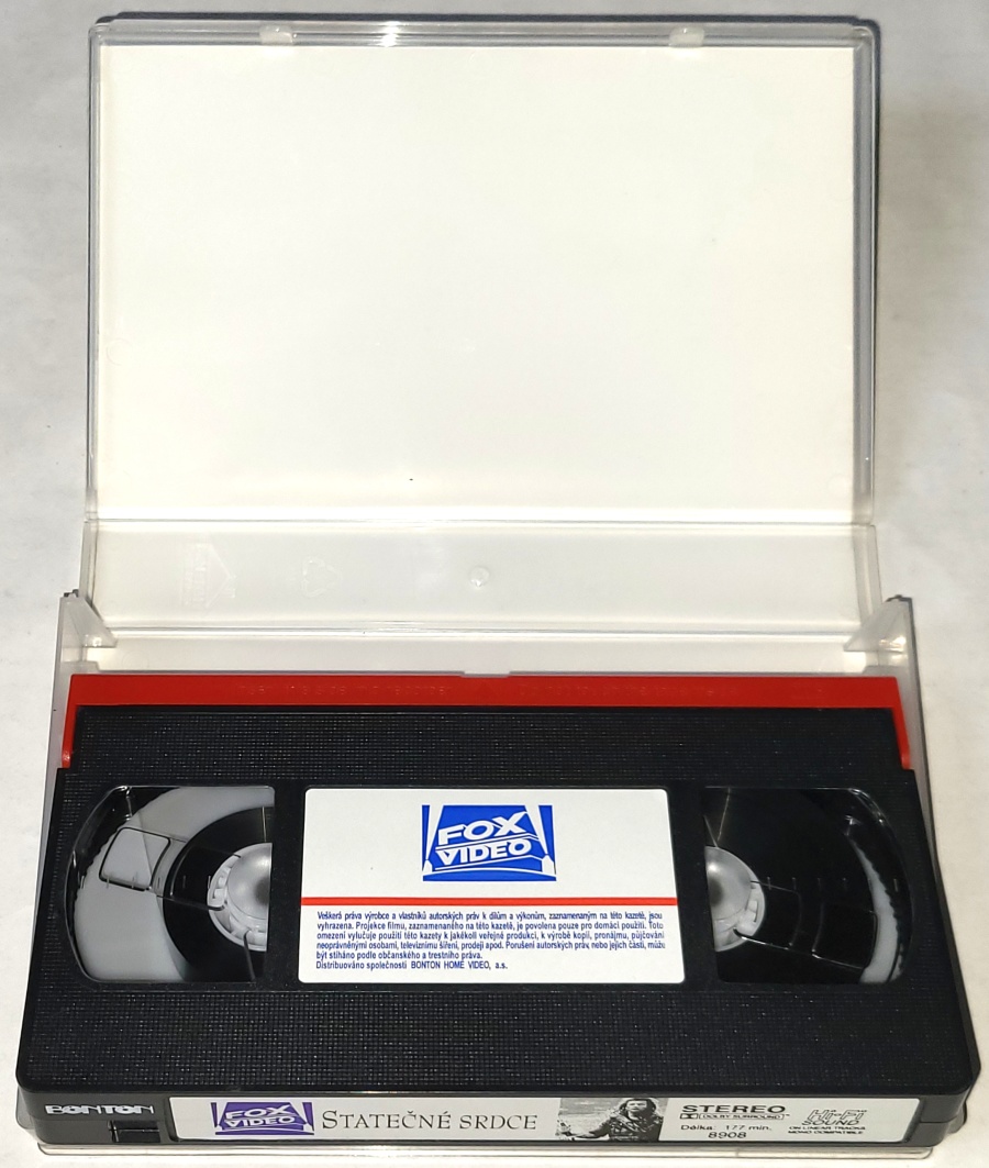Statečné srdce 1996 / VHS kazeta Original