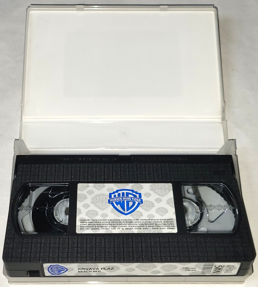 Krvavá pláž 1995 / VHS kazeta Original