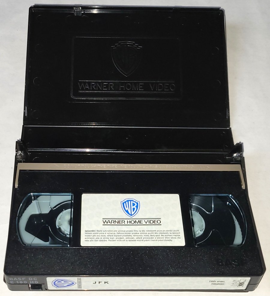 JFK 1992 / VHS kazeta Original