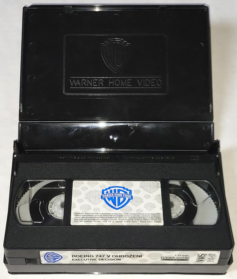 Boeing 747 v ohrožení 1996 / VHS kazeta Original