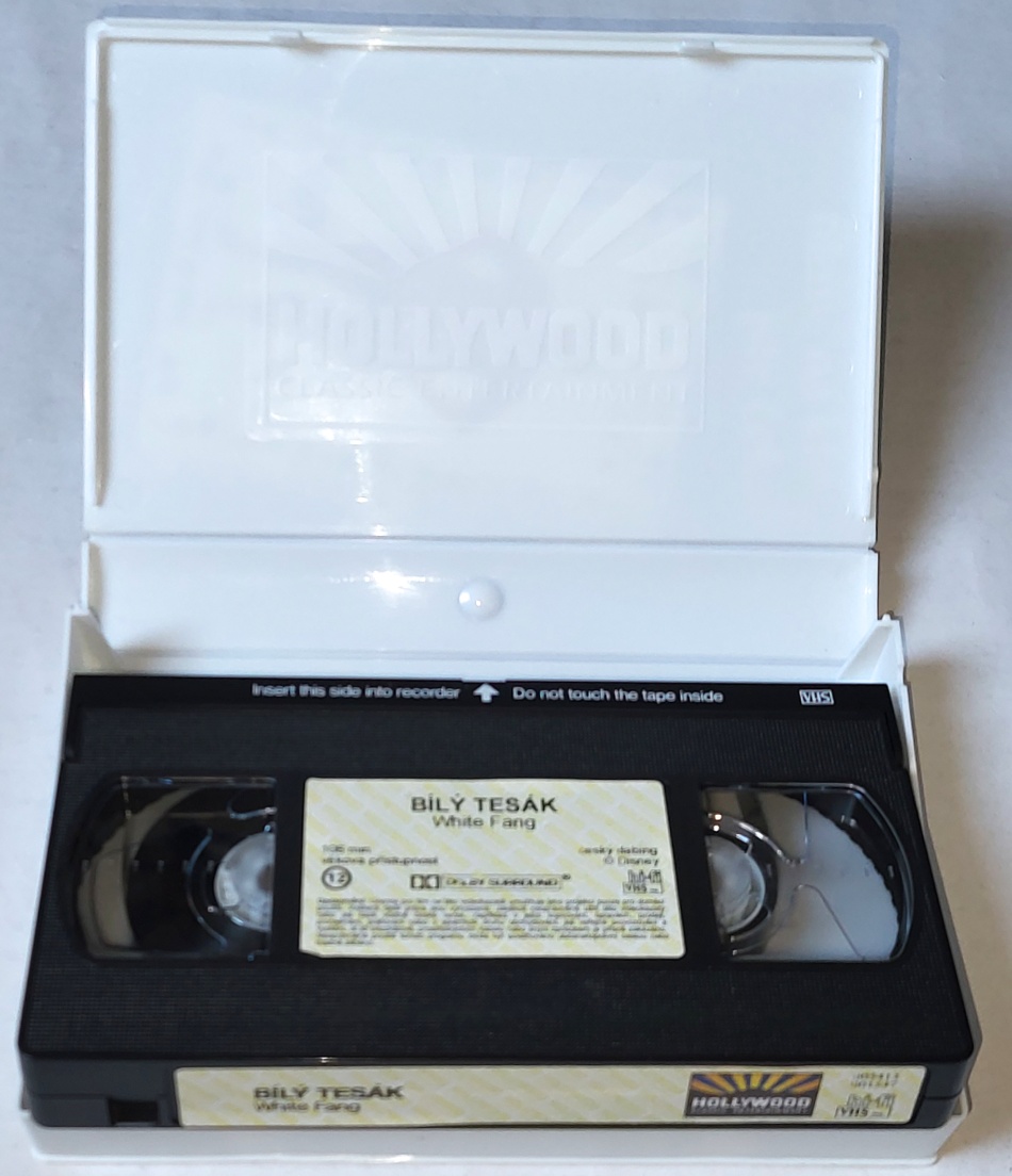 Bílý Tesák - VHS kazeta Originál
