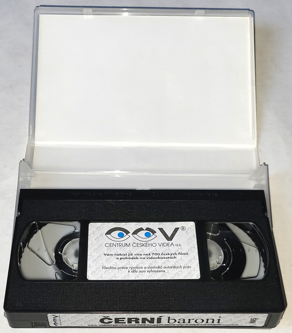 Černí baroni - VHS kazeta Originál