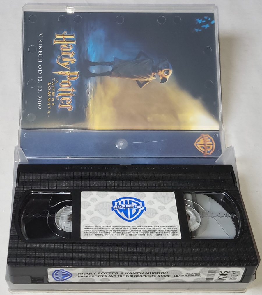Harry Potter a Kámen mudrců / VHS kazeta Original