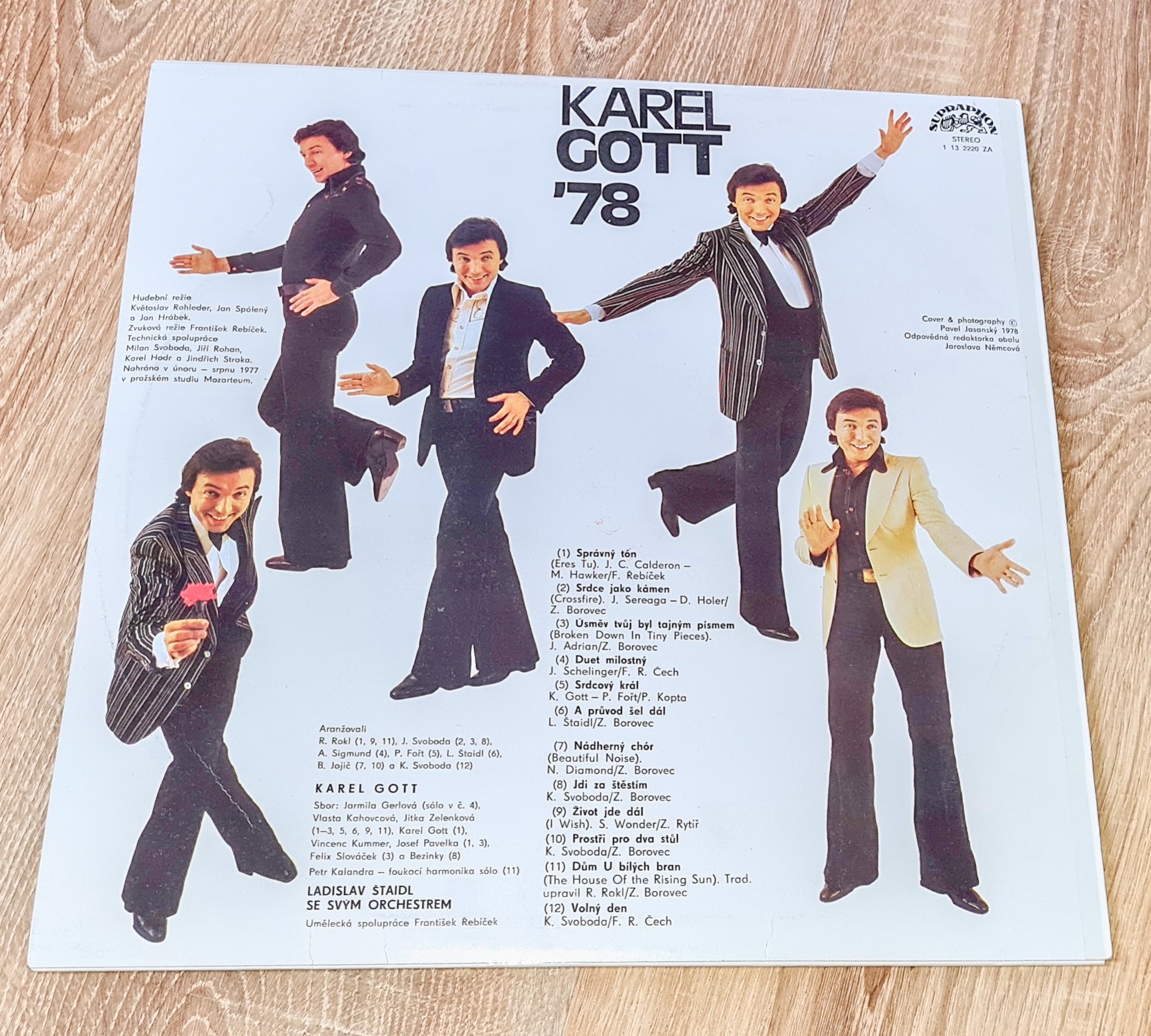 Karel Gott – Karel Gott '78 1977 VG,  VYPRANÁ Vinyl (LP)