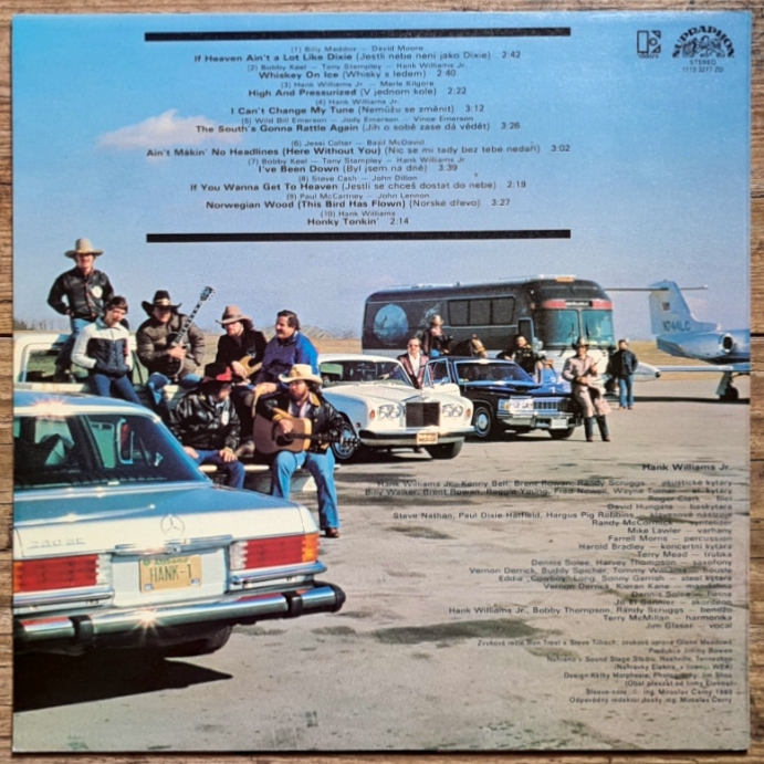 Hank Williams Jr. – High Notes 1983 1983 VG+, VYPRANÁ Vinyl (LP)