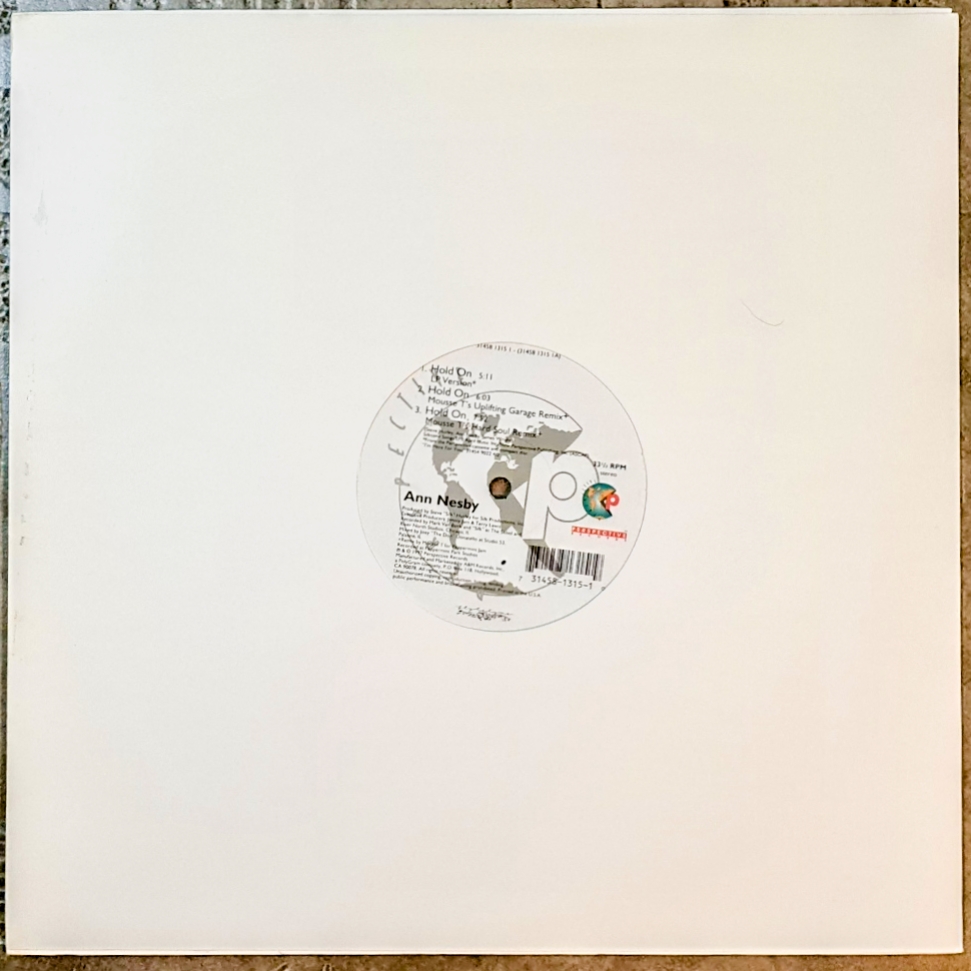 Ann Nesby – Hold On 1997 Single VG+, VYPRANÁ Vinyl