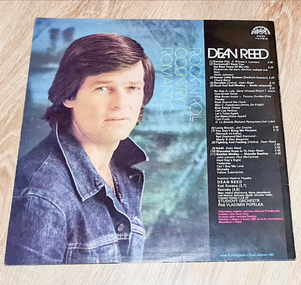 Dean Reed – Rock'n'Roll Country Romantic… 1980 VG+, VYPRANÁ Vinyl (LP)