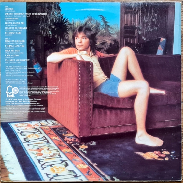 David Cassidy's Greatest Hits 1975 VG+, VYPRANÁ Vinyl (LP)