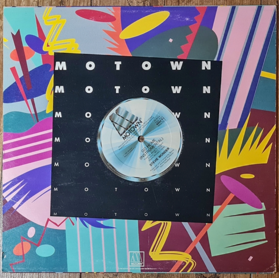 Stevie Wonder – Go Home 1985 Single VG+, VYPRANÁ Vinyl