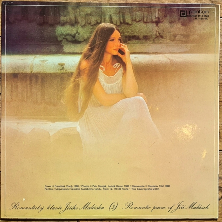 Jiří Malásek – Romantický Klavír Jiřího Maláska (3) 1980 VG+, VYPRANÁ Vinyl (LP)