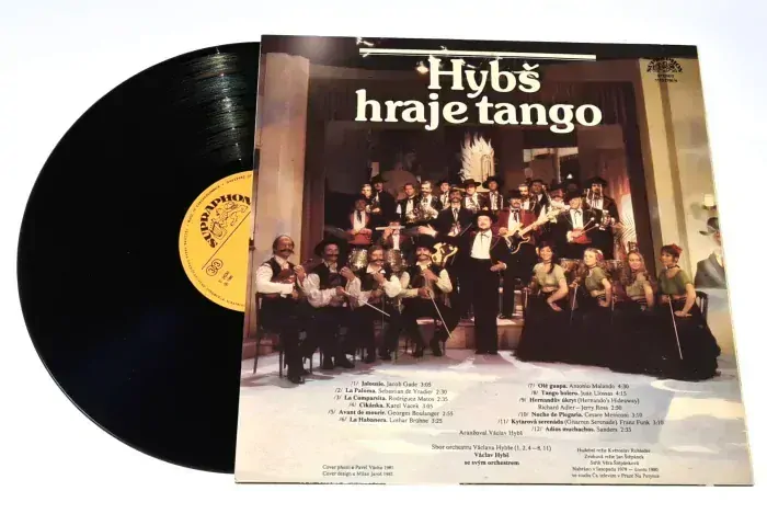 Hybš – Hybš Hraje Tango 1980 EX, VYPRANÁ Vinyl (LP)