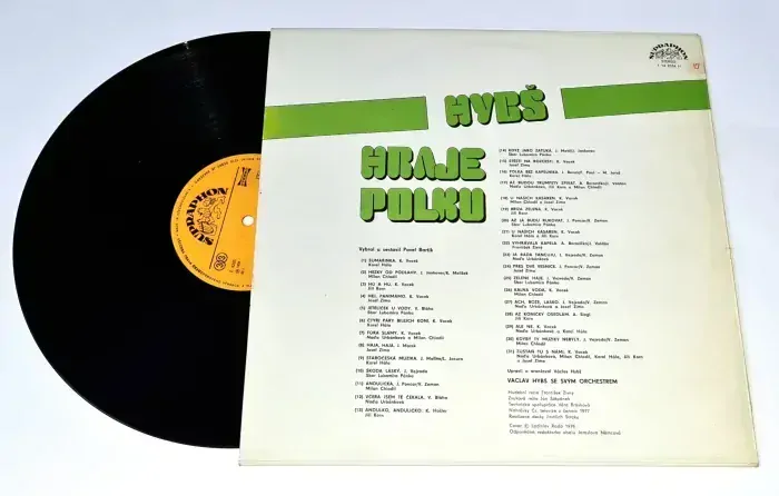 Hybš – Hybš Hraje Polku 1978 VG+, VYPRANÁ Vinyl (LP)