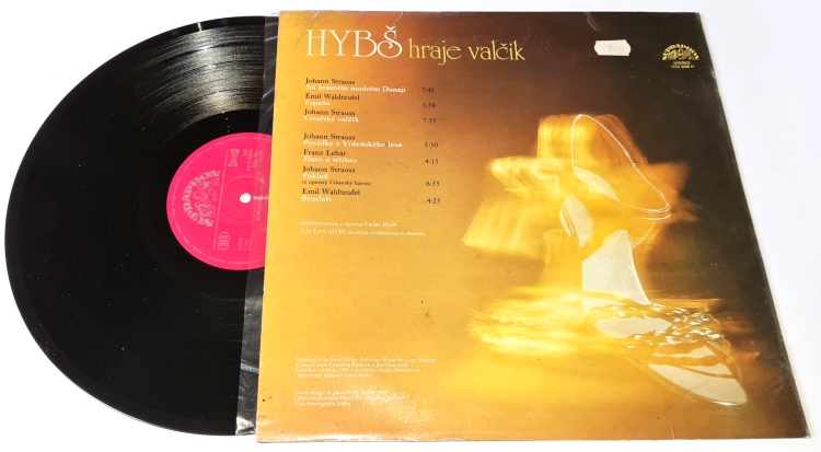 Hybš – Hybš Hraje Valčík 1984 EX, VYPRANÁ Vinyl (LP)