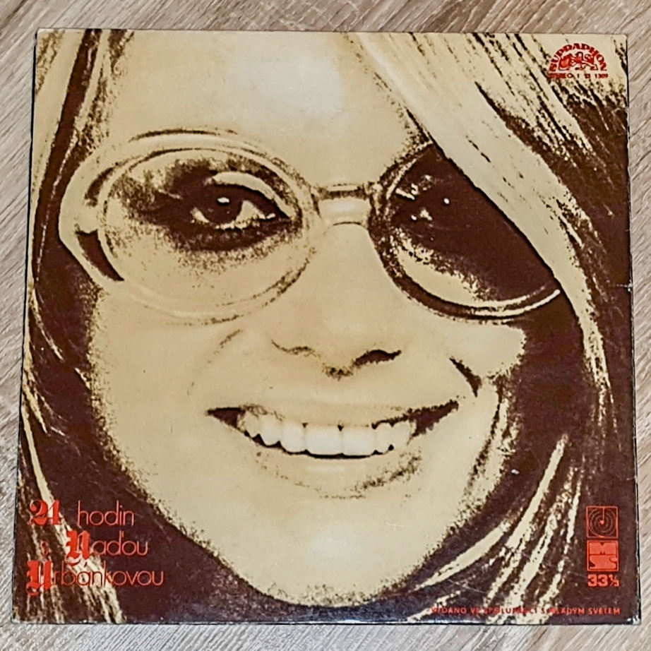 Naďa Urbánková – 24 Hodin S Naďou Urbánkovou 1973 VG, VYPRANÁ Vinyl (LP)