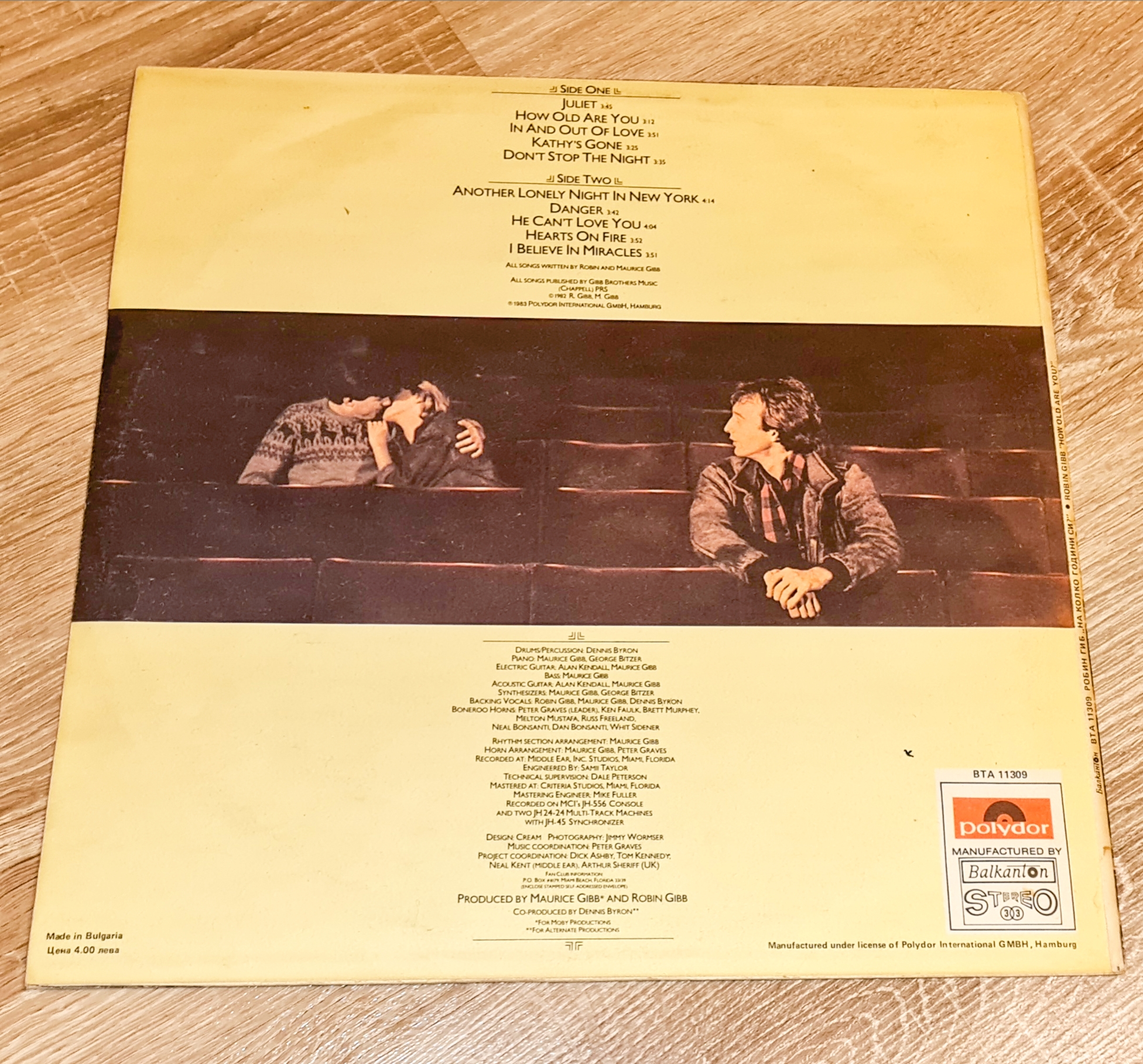 Robin Gibb – How Old Are You ? 1988 VG+, VYPRANÁ Vinyl (LP)