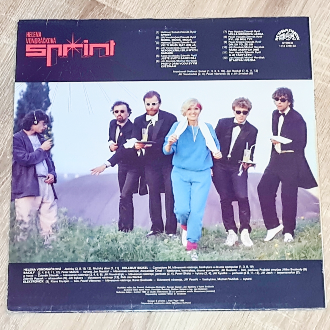 Helena Vondráčková – Sprint 1985 VG+, VYPRANÁ Vinyl (LP)