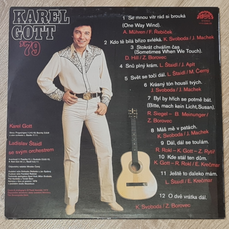 Karel Gott – Karel Gott '79 1979 VG+, VYPRANÁ Vinyl (LP)